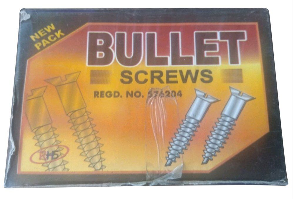 Bullet Wood Screws - Color: Silver