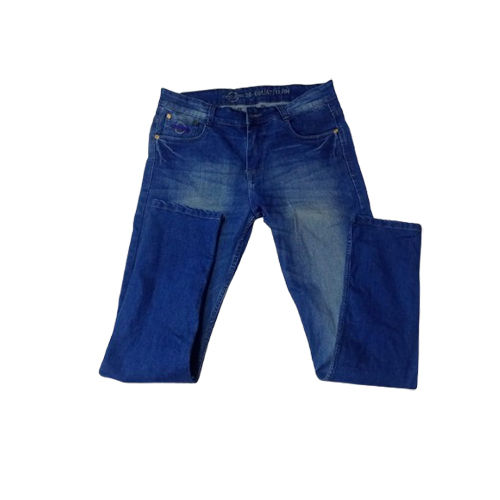 Mens Denim Dark Color Jeans - Feature: Washable