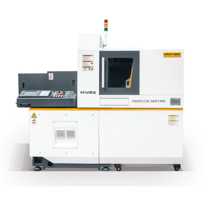 HAWK-820 High Precision Swiss CNC Lathe