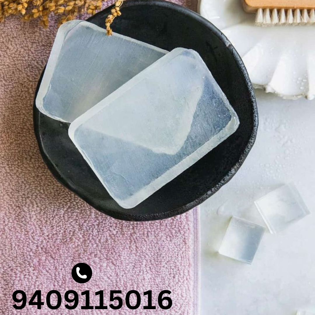 transparent glycerin soap base