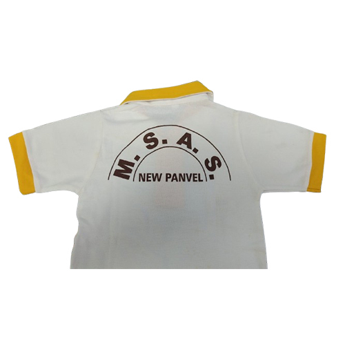 Half Sleeve Cotton School T-Shirt