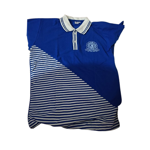 School Lining  Collar T Shirt