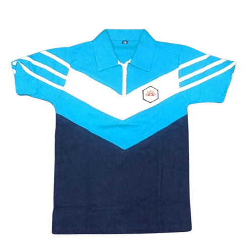 Half Sleeve School T Shirt - Design: Modern