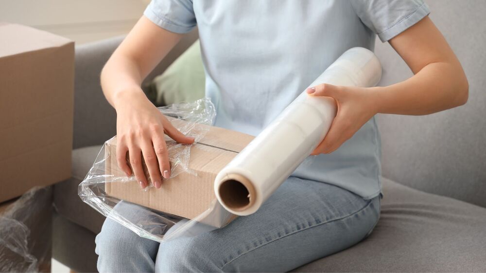Clear Pallet Wrap - Material: Lldpe