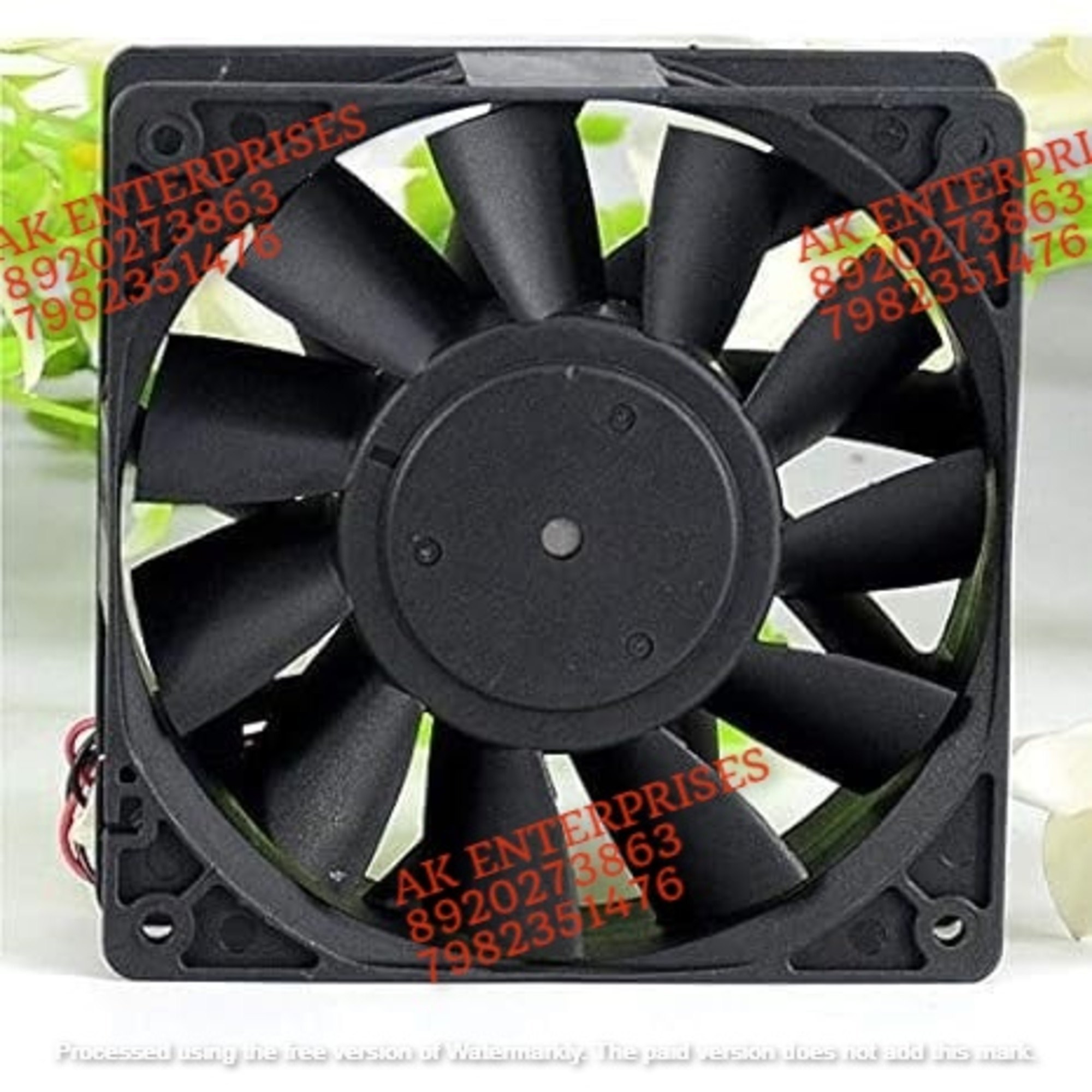 Delta Pfb1224uhe Axial Fan Dc 24v-2.40a Air Cooling Fan 120 * 120 * 38mm 2wire