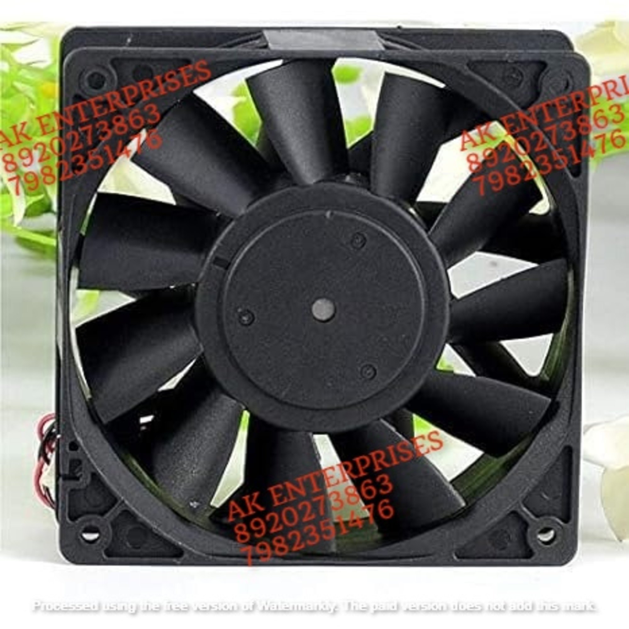  Delta PFB1224UHE, Axial Fan, DC 24V-2.40A Air Cooling Fan 120 * 120 * 38mm 2Wire