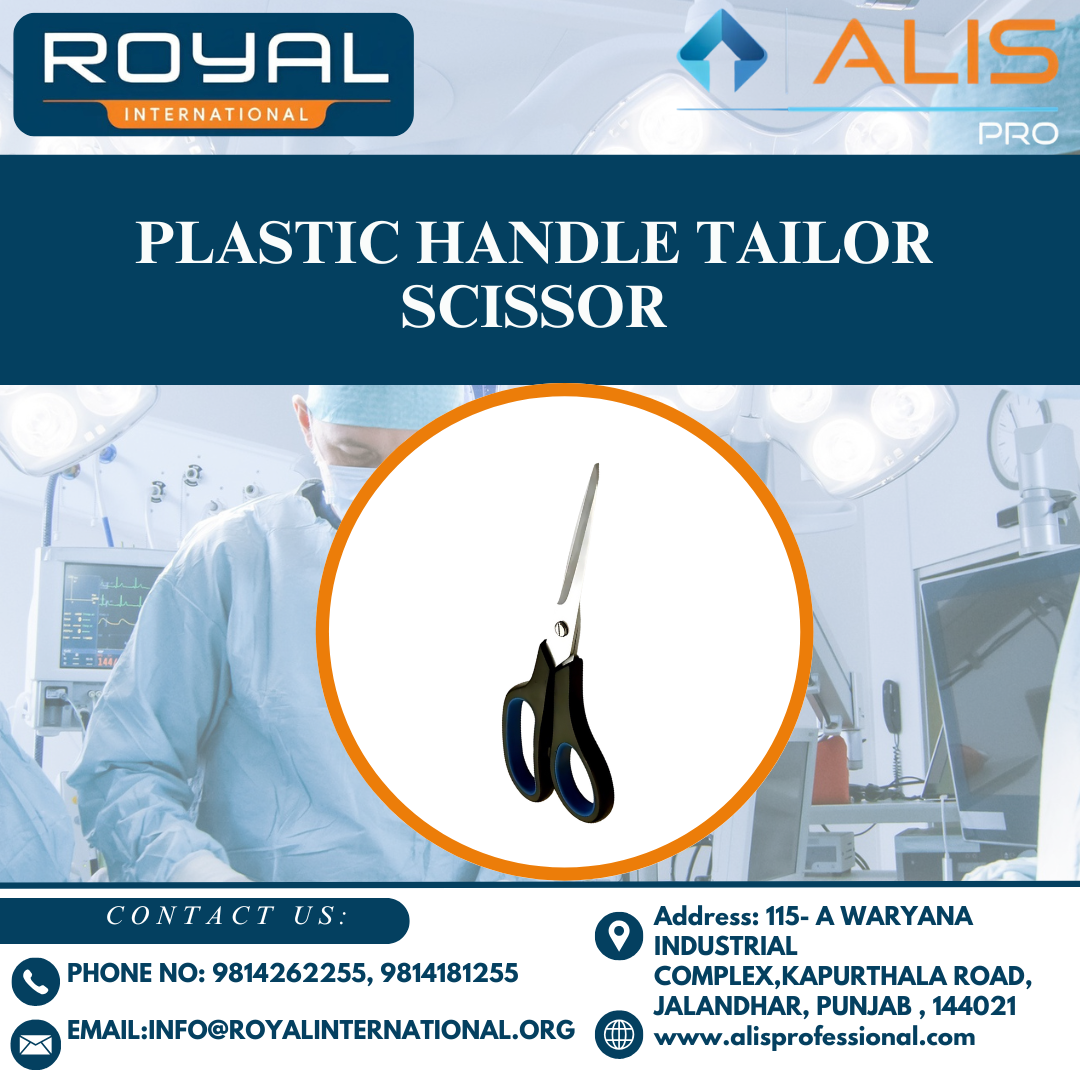 Plastic Handle Scisssor