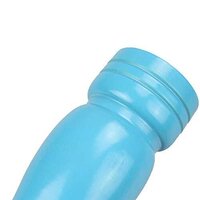 CherryBox Wooden Salt and Pepper Grinder - Mixer Mill Shaker Sprinkler - Steel Blades Crusher - Spice Storage for Dining & Kitchen (1 Pcs) (Blue - 6 Inch)