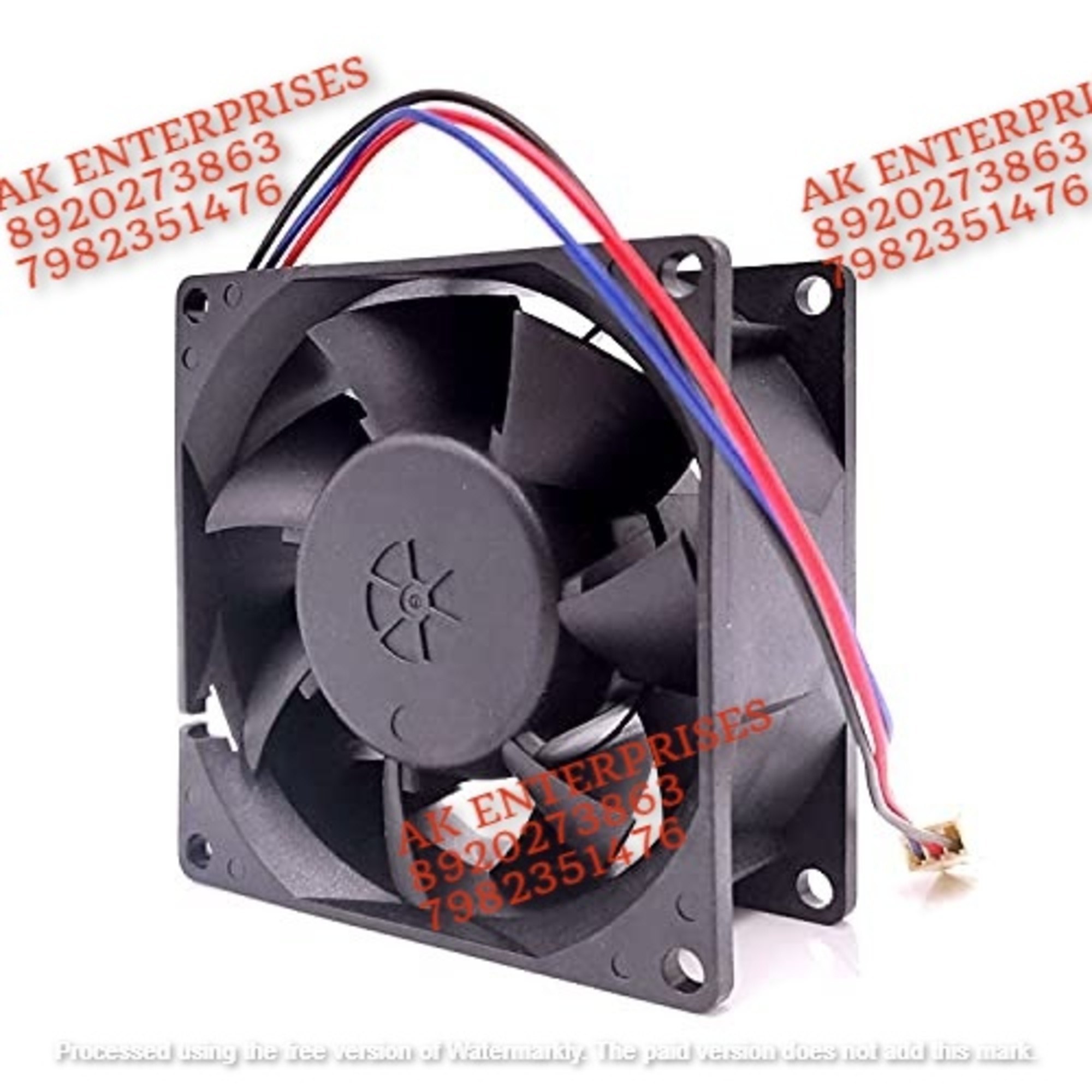 Delta PFB0824GHE Axial Fan 24V-0.54A DC Brushless Air Cooling Fan 6100 RPM 80 * 80 * 38mm 4-Wire