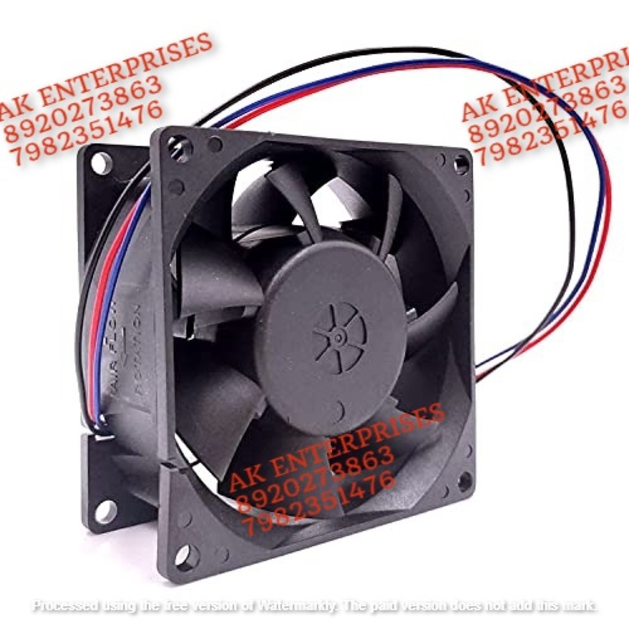 Delta PFB0824GHE Axial Fan 24V-0.54A DC Brushless Air Cooling Fan 6100 RPM 80 * 80 * 38mm 4-Wire