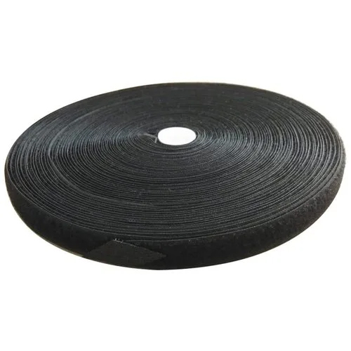 25 mm Black Velcro Loop Roll