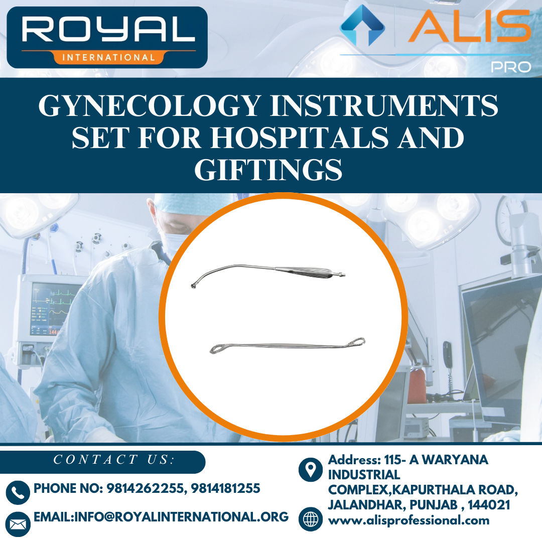 Gynecology Instruments Set For Hospitals And Giftings