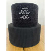100Mm Black Hook And Loop Velcro Roll