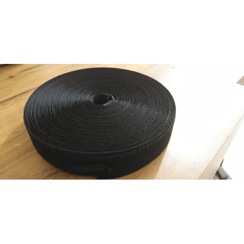 50 mm Black Velcro Hook Roll