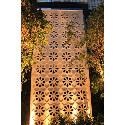 Designer Stone Jali - Material: Iron