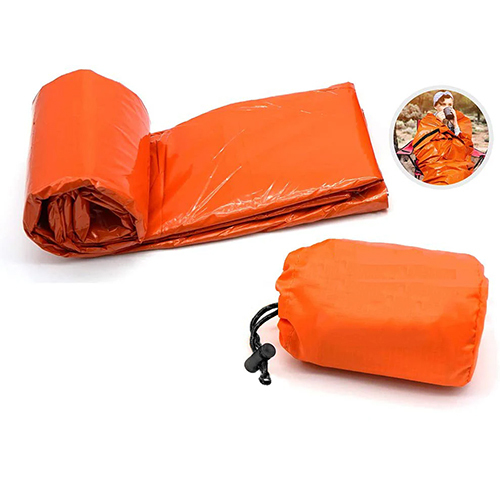 Emergench Sleeping Bag - Color: Orange