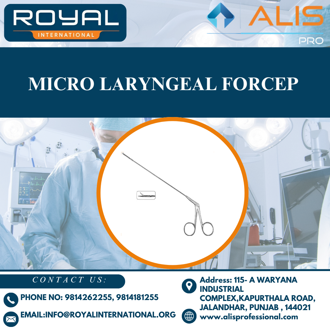 Micro Laryngeal Forcep