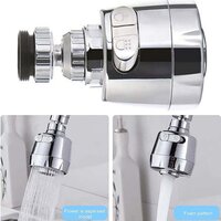 Plastic 360 Degree Rotating Water-Saving Faucet Sprayer Heads