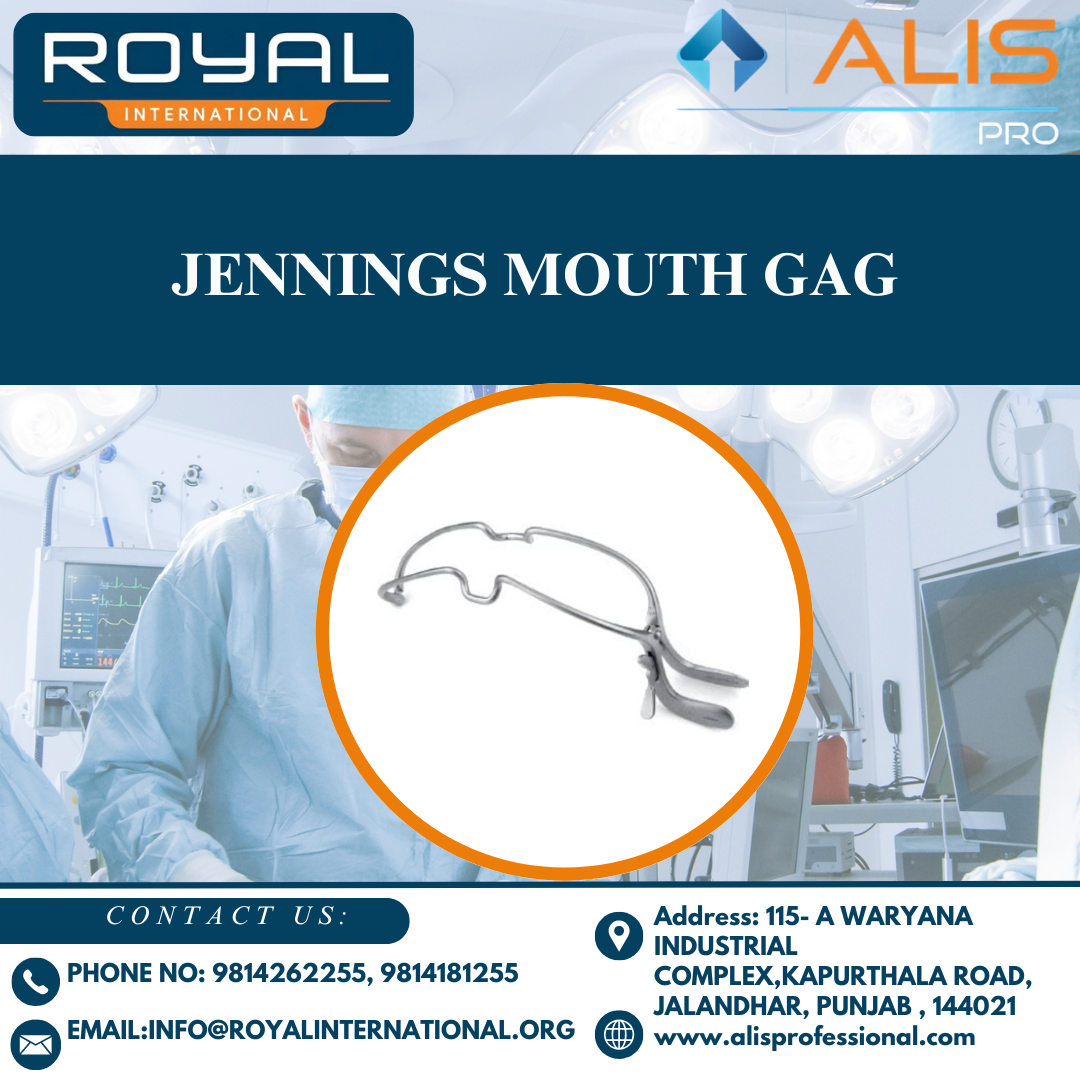 Jennings Mouth Gag - Instruments Type: Surgical Instrument