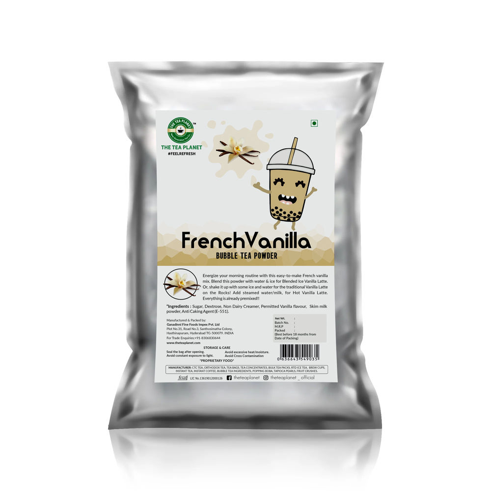 French Vanilla Bubble Tea Premix 1 Kg