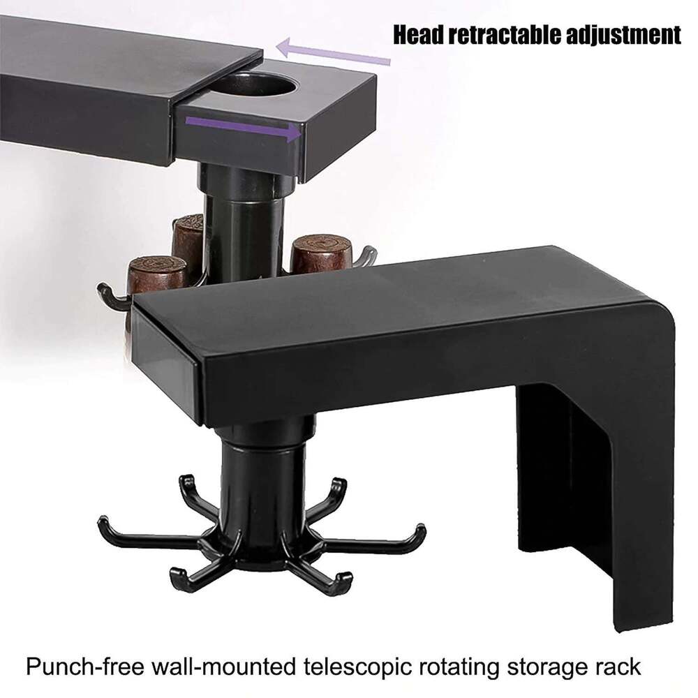 Self Adhesive 360 Degree Rotating Cooking Utensils Holders
