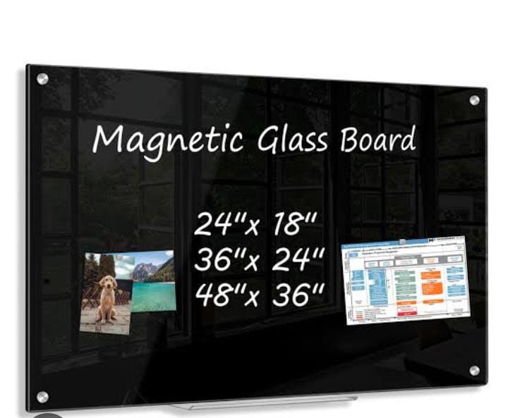 Multicolor Glass Writing Board