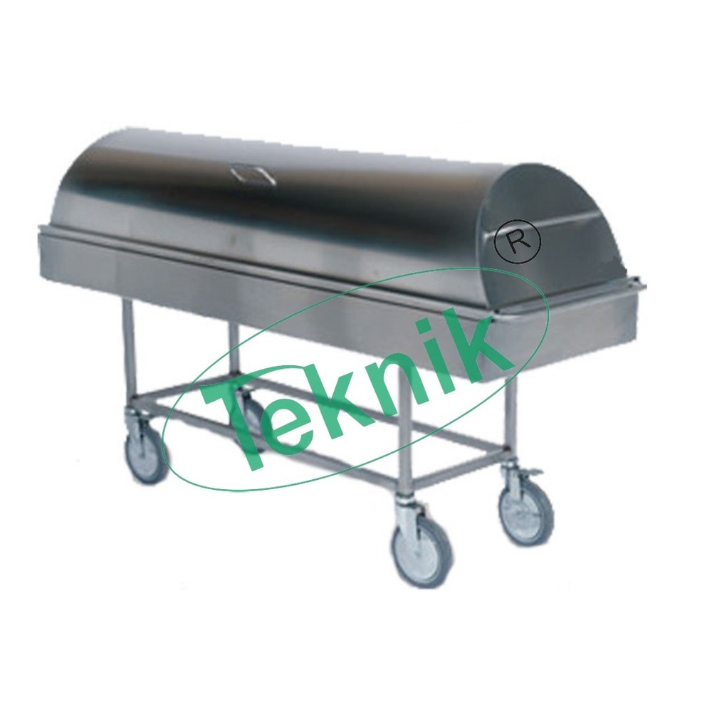 MORTUARY TROLLEY FOR SHIFTING DEAD BODIES