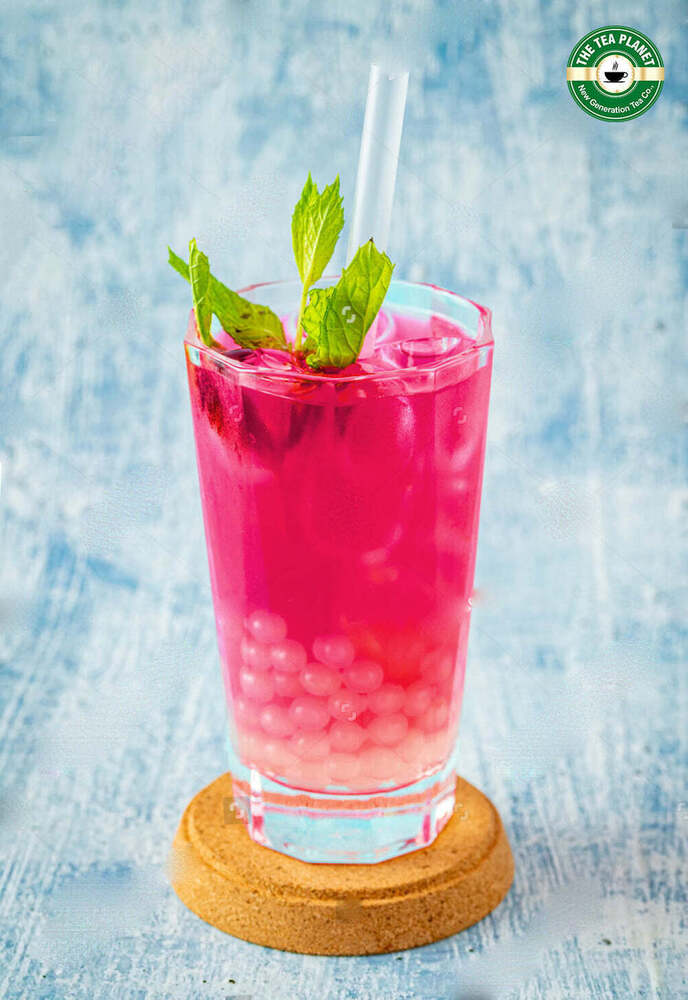 Hibiscus & Mint Fruit Bubble Tea Premix 1kg - Alcohol Content (%): Na