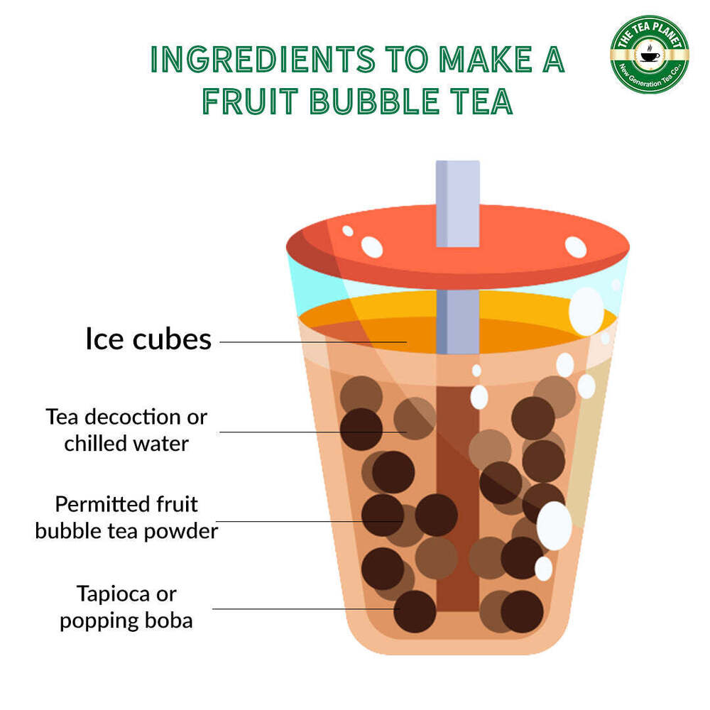 Green Apple Sin Fruit Bubble Tea Premix 1kg - Alcohol Content (%): Na