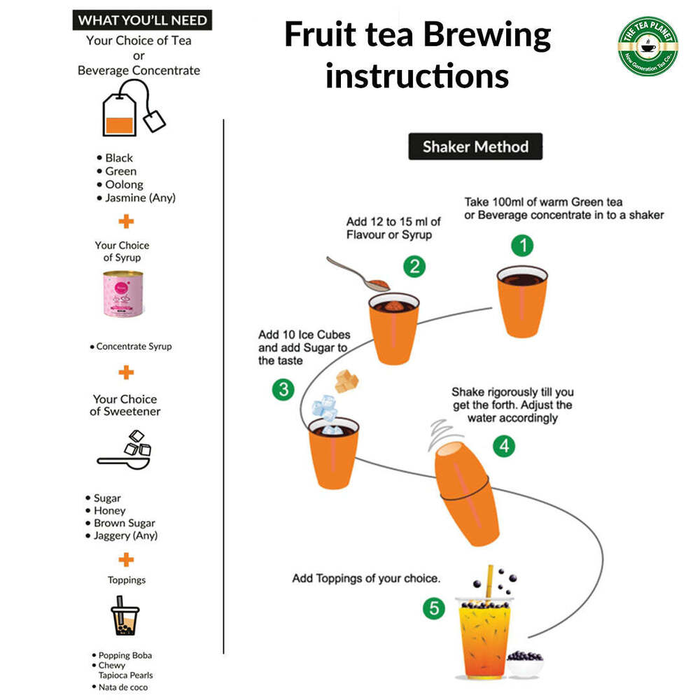 Green Apple Sin Fruit Bubble Tea Premix 1kg - Alcohol Content (%): Na