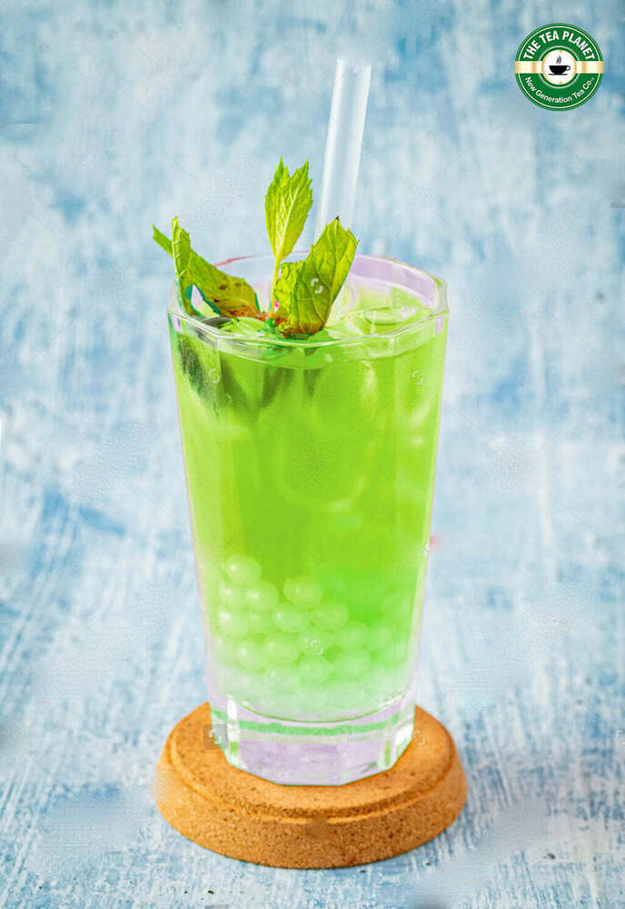 Green Apple Sin Fruit Bubble Tea Premix 1kg - Alcohol Content (%): Na