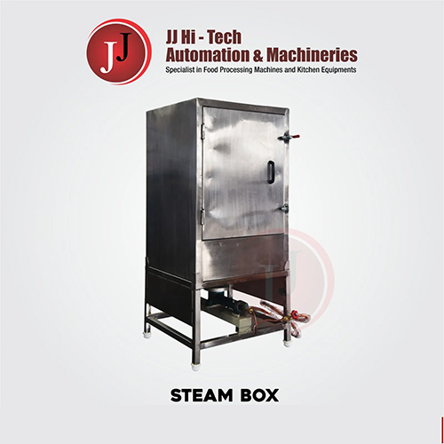 Steam Box - Stainless Steel, Customizable Dimensions, Silver Color | Automatic, High Efficiency Steam Generation, 220V Operation, No PLC Control