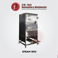 Steam Box - Stainless Steel, Customizable Dimensions, Silver Color | Automatic, High Efficiency Steam Generation, 220v Operation, No Plc Control