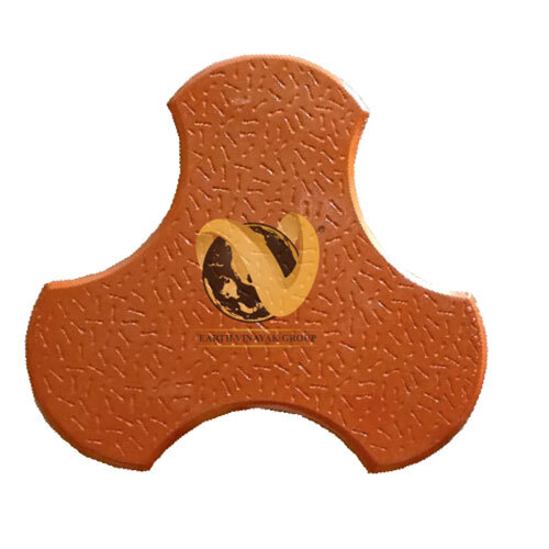 Ceramic Flooring Tile - 60-80 mm Size, Brown Color | Durable and Elegant Design