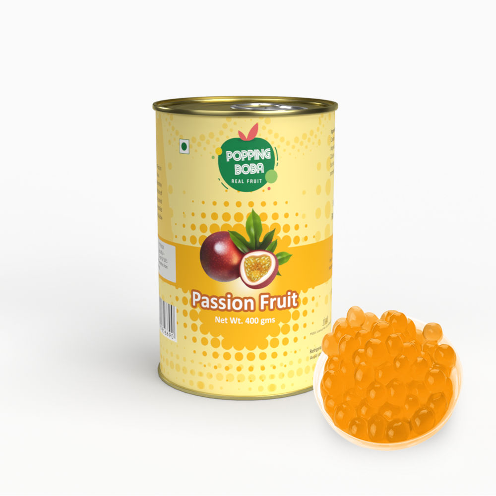 Passion Fruit Popping Boba 400g