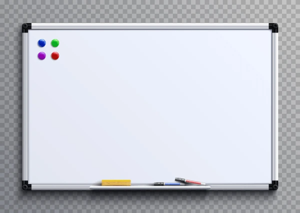 White Ceramic Marker Writing Board