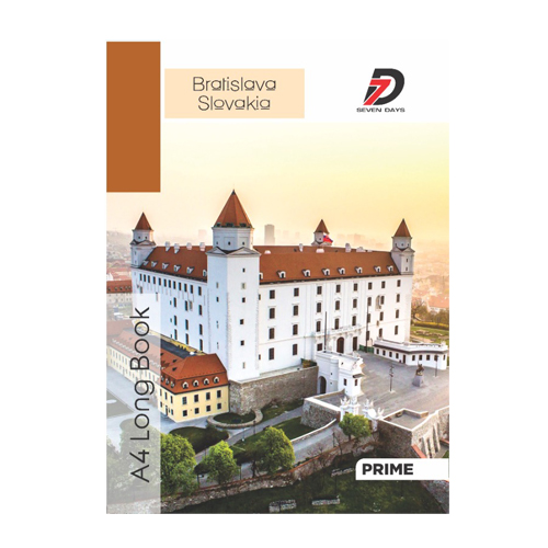 Prime Series 176 Pages Student Register - Hardbound A4 Long Book for School & High-School Subjects Practice Register