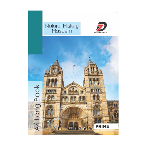 Ctc Book World Prime Series 272 Pages A4 Register | Premium Jumbo Long Book | High-gsm Bleed-proof Paper | Heavy-duty Student & Office Register - Binding: Center Stitched