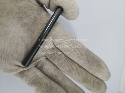 Magnesium (Mg) Mn Microwave Ferrite Rod - D7.25 X 157mm, Ceramic Magnet For Phase Shifter Applications, Low Magnetic Loss, High Stability