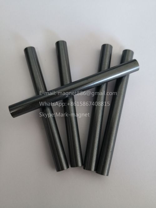 Magnesium (Mg) Mn Microwave Ferrite Rod - D7.25 X 157mm, Ceramic Magnet For Phase Shifter Applications, Low Magnetic Loss, High Stability