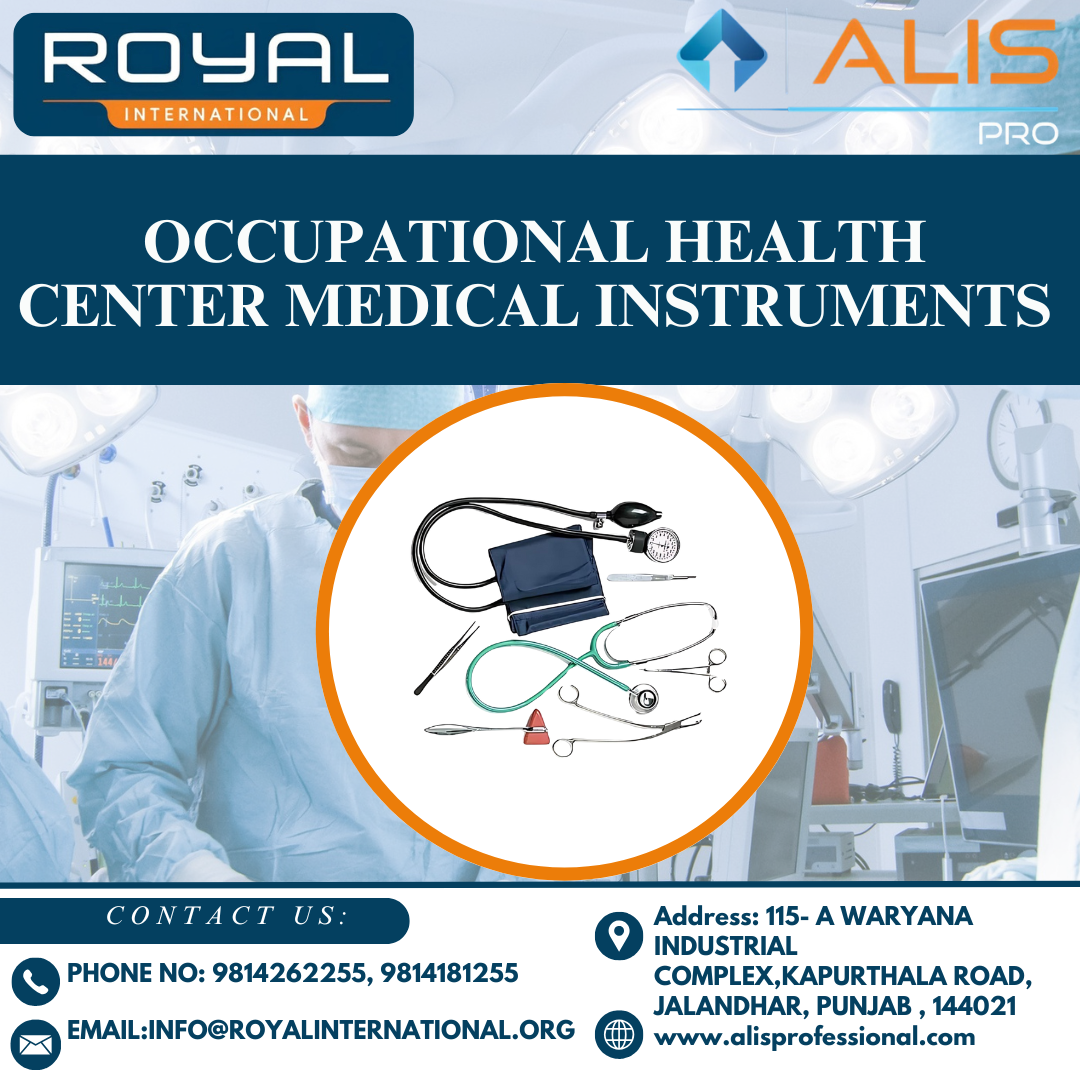 Occupational Health Center Medical Instruments