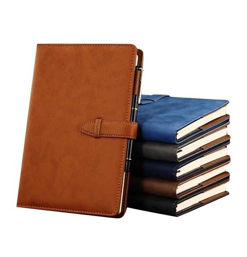 Notebook Diary - A5 Size, 80 Sheets | Durable, Hygienic, Customizable Design With Printing & Emboss Options
