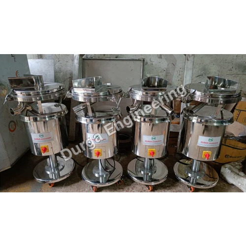 Automatic Tablet Deduster - Color: Silver