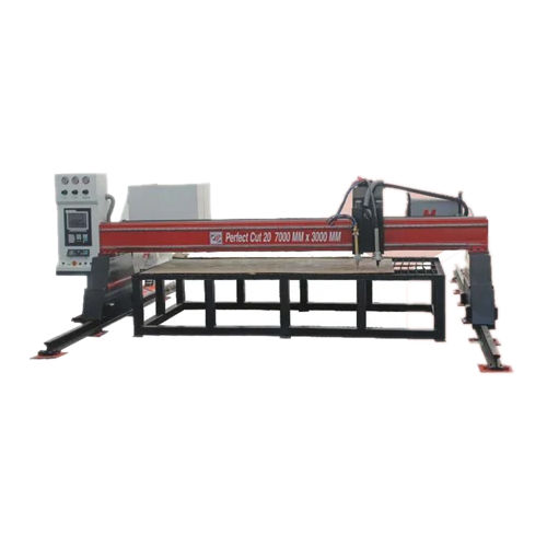 Pe-7000X3000 Cnc Plasma Gantry Cutting Machine With Oxy Fuel - Automatic Grade: Automatic