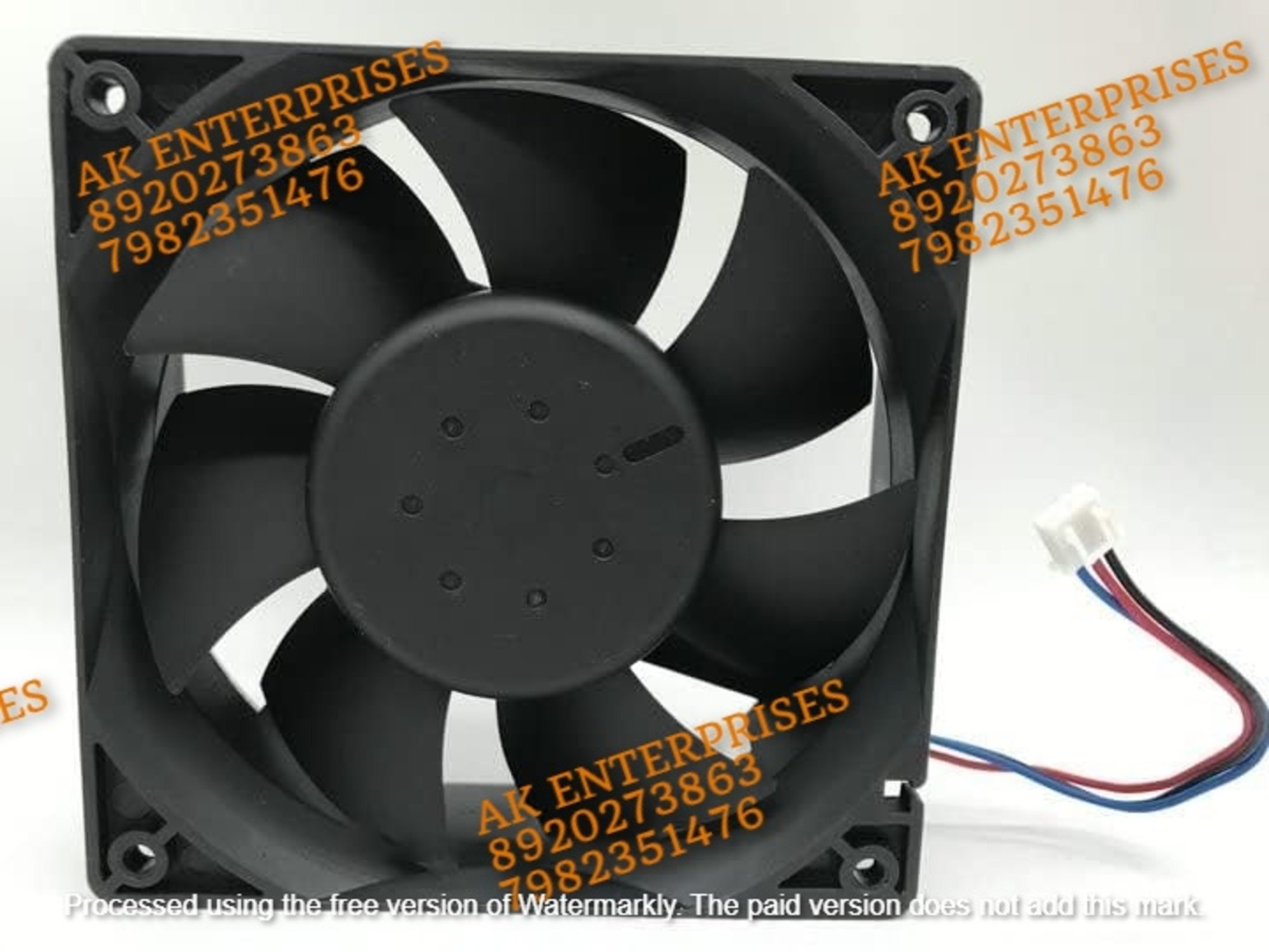  Delta AFB1224SHE Axial Fan 24V-0.75A DC Brushless Air Cooling Fan 3700 RPM 120 * 120 * 38mm 4-Wire