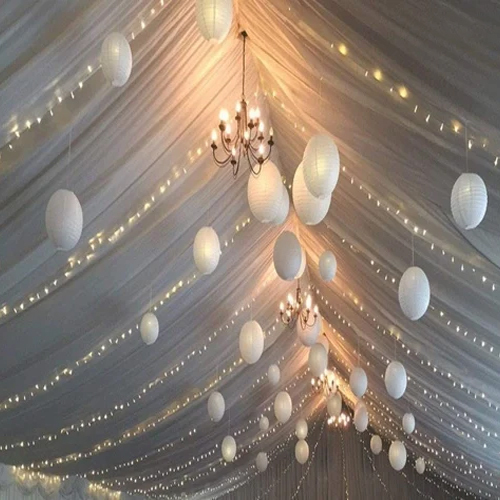 12 inch Round Hanging Ball Paper Hanging Lantern