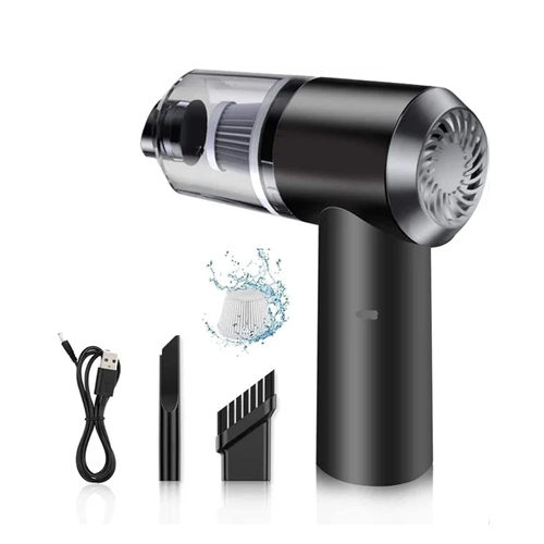 2 In 1 Portable Car Vacuum Cleaner