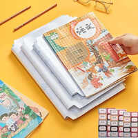 Transparent Book Cover - High-quality Plastic, A4 Size | Sleek Design, Modern Style, Excellent Dust & Water Protection