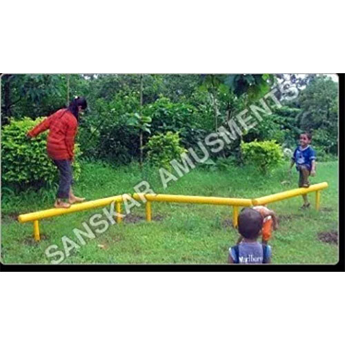 Kids Game - Metal Frame, Standard Size | Interactive Outdoor Tic-tac-toe With Rotating Blocks