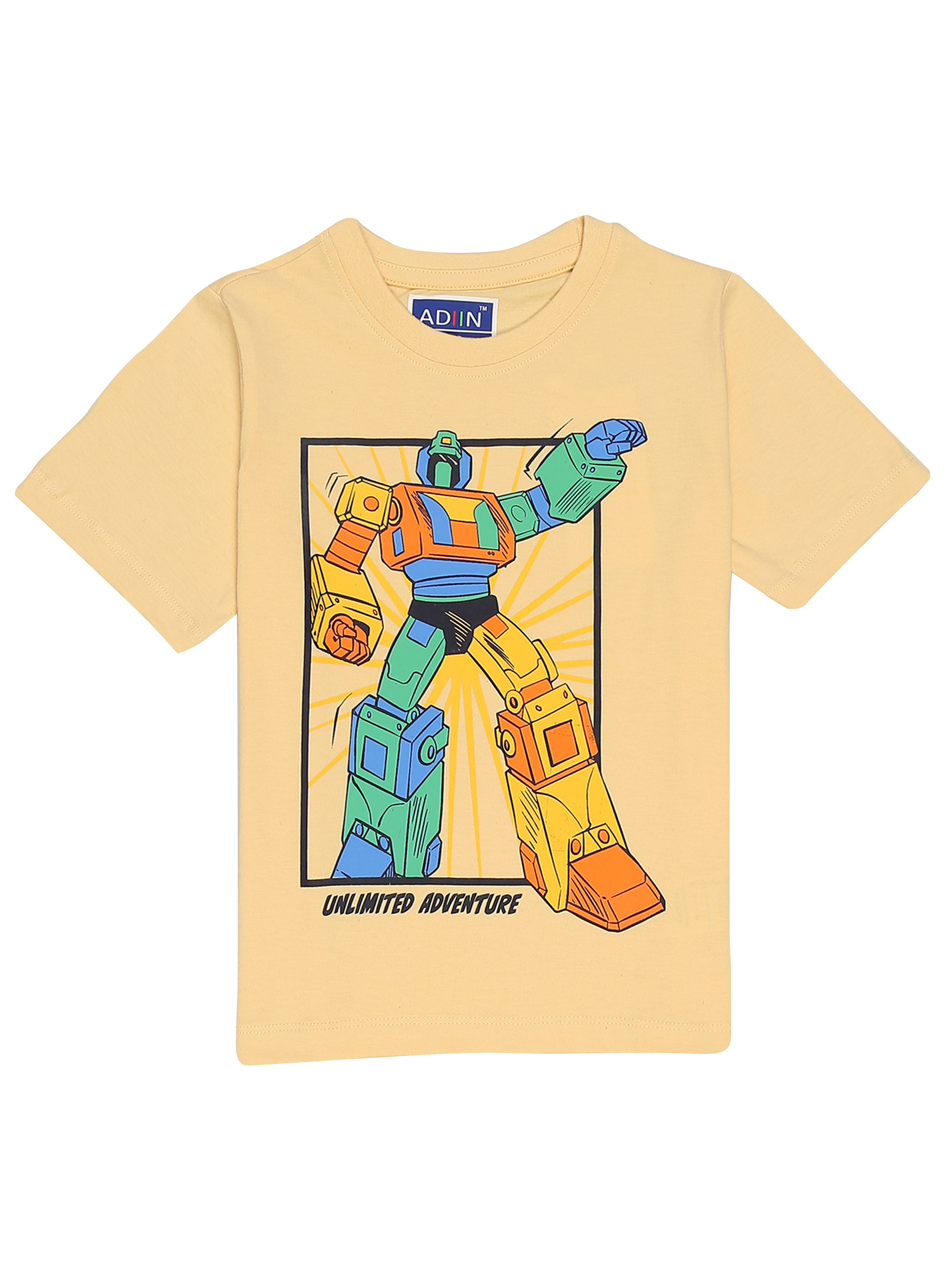Boy T Shirt - 100% Rl Combed Compact Cotton, 180 Gsm, Soft Hand Touch | Trending Colours, Attractive Print, Single Jersey Design